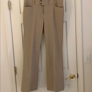 Banana Republic Tan Trouser in Martin Fit